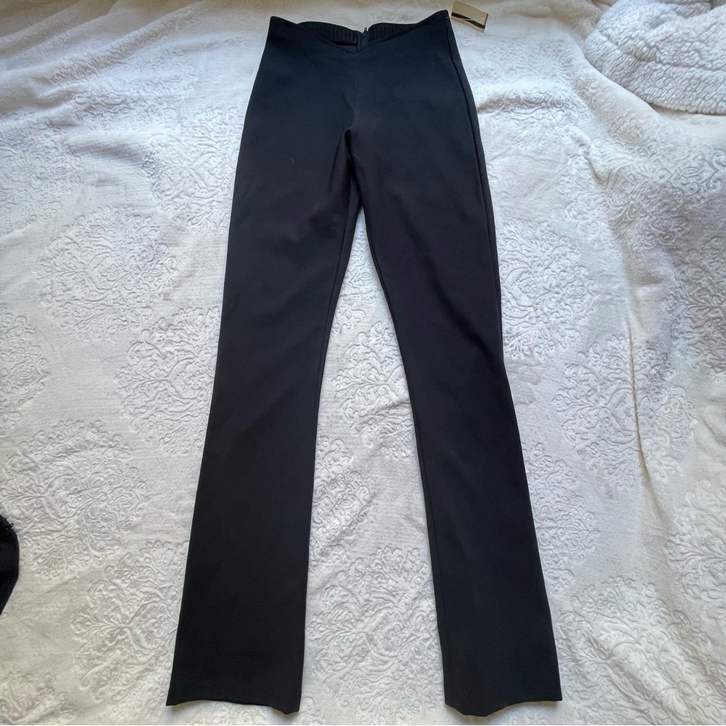 Black Women's Straight-Leg Pants